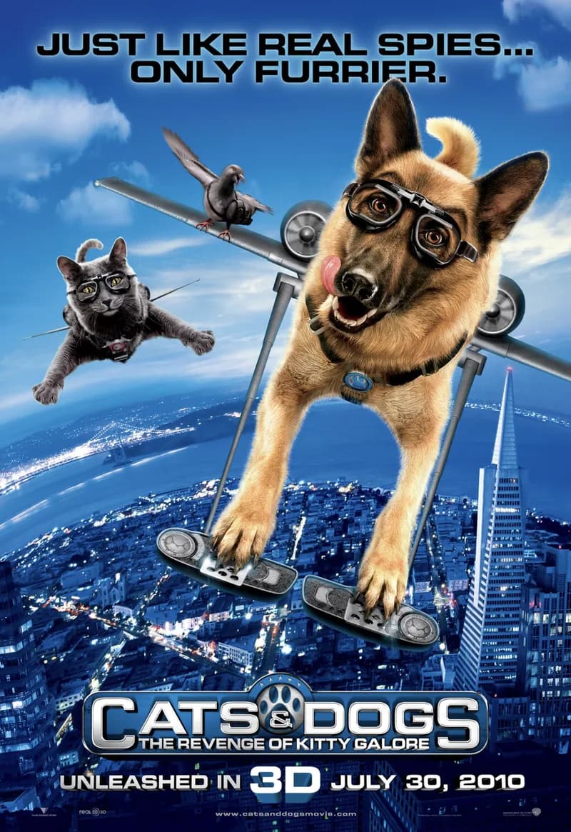 Cats & Dogs: The Revenge of Kitty Galore (2010) poster