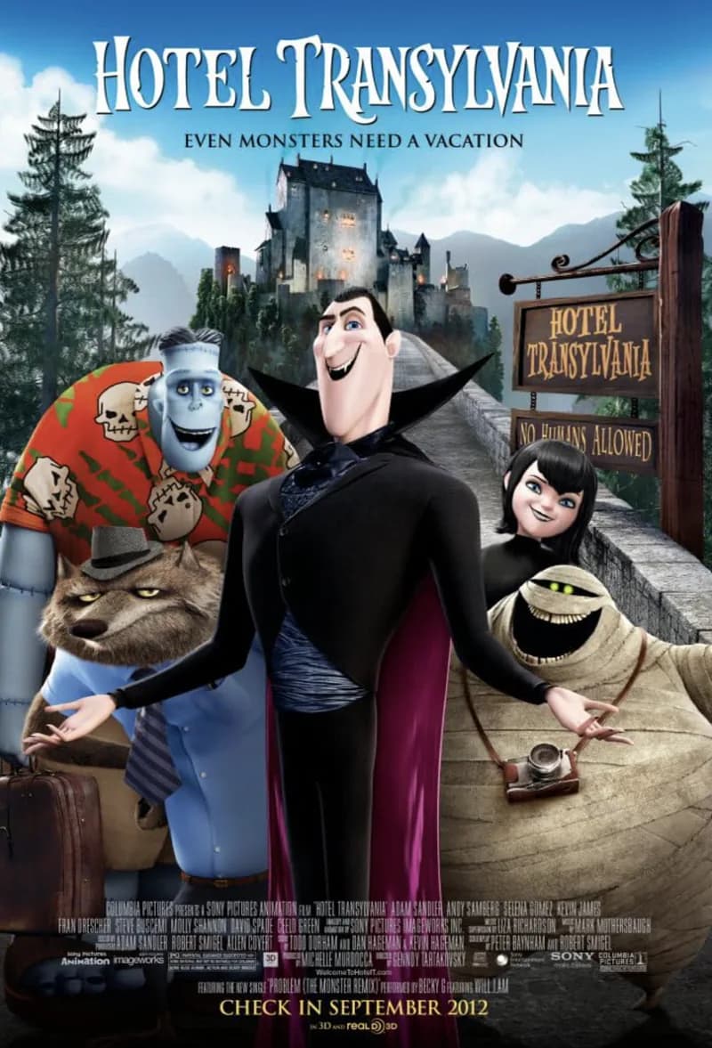 Hotel Transylvania (2012) poster