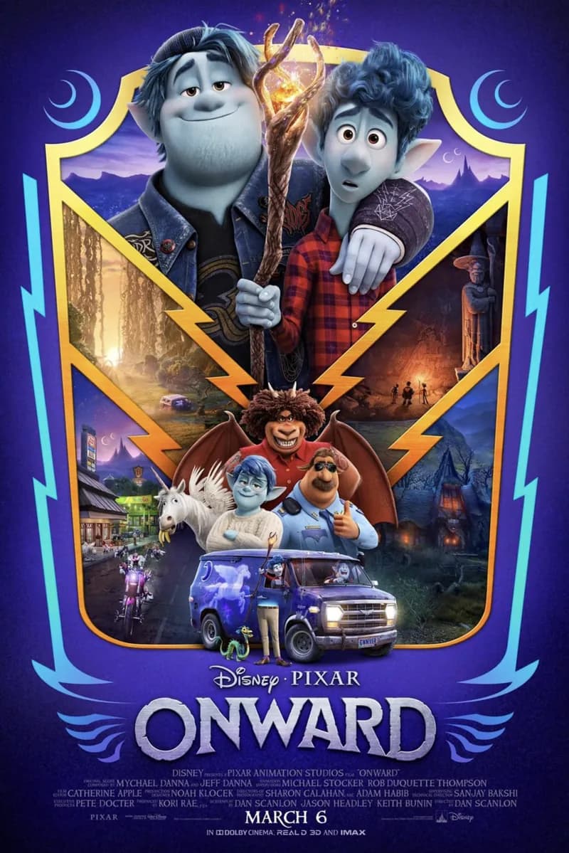 Onward (2020) poster
